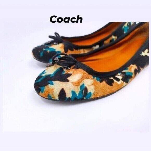COACH souliers/Lara Ballet Flats gr: 6 - Picture 1 of 10